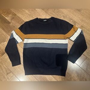 Next Kids Striped Sweater - Black, White, Brown